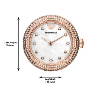 Emporio Armani Rosa White Dial Women 26mm
