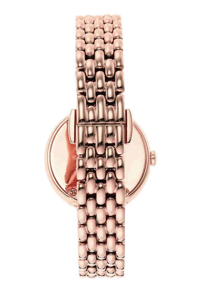 Emporio Armani Analog Brown Dial Women 30mm