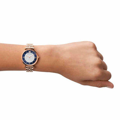 Emporio Armani Gianni T-Bar Multi-Colour Dial Women 32mm