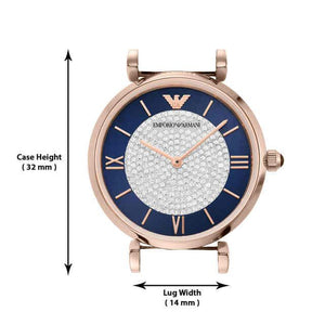Emporio Armani Gianni T-Bar Multi-Colour Dial Women 32mm
