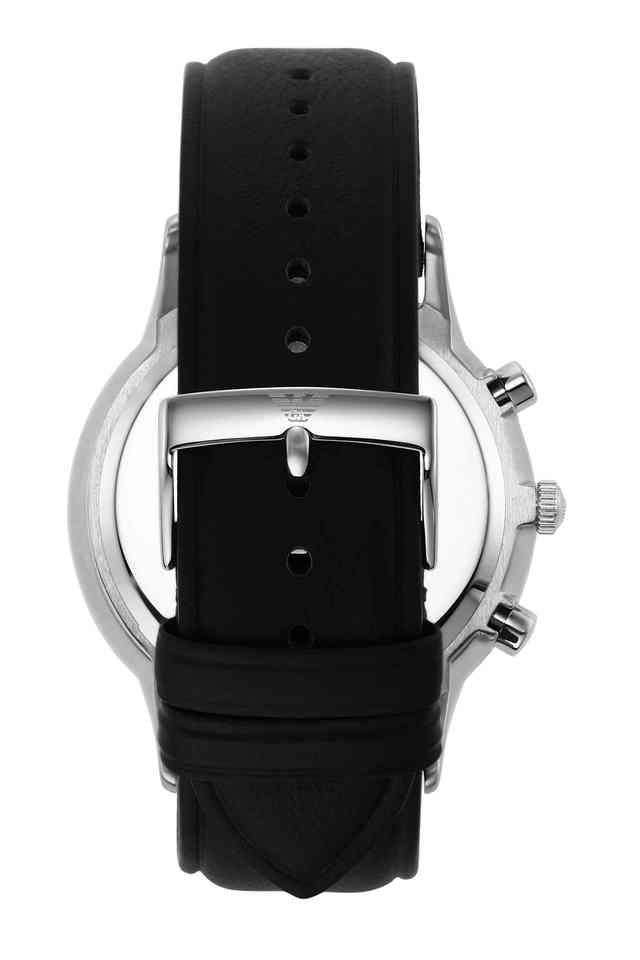 Emporio Armani Renato Black Dial Men 32mm