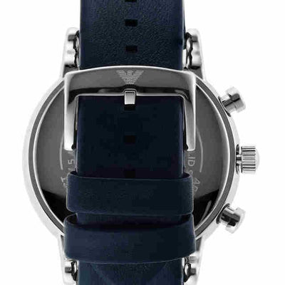 Emporio Armani Luigi Chrono Blue Dial Men 46mm
