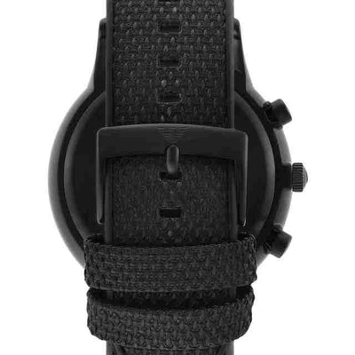 Emporio Armani Renato Black Dial Men 43mm