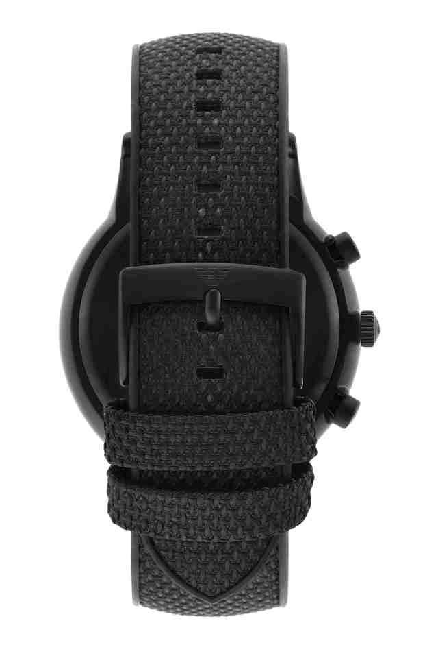 Emporio Armani Renato Black Dial Men 43mm