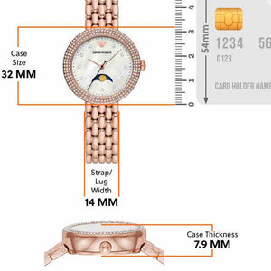 Emporio Armani Rosa Mother of Pearl Dial Women 32mm