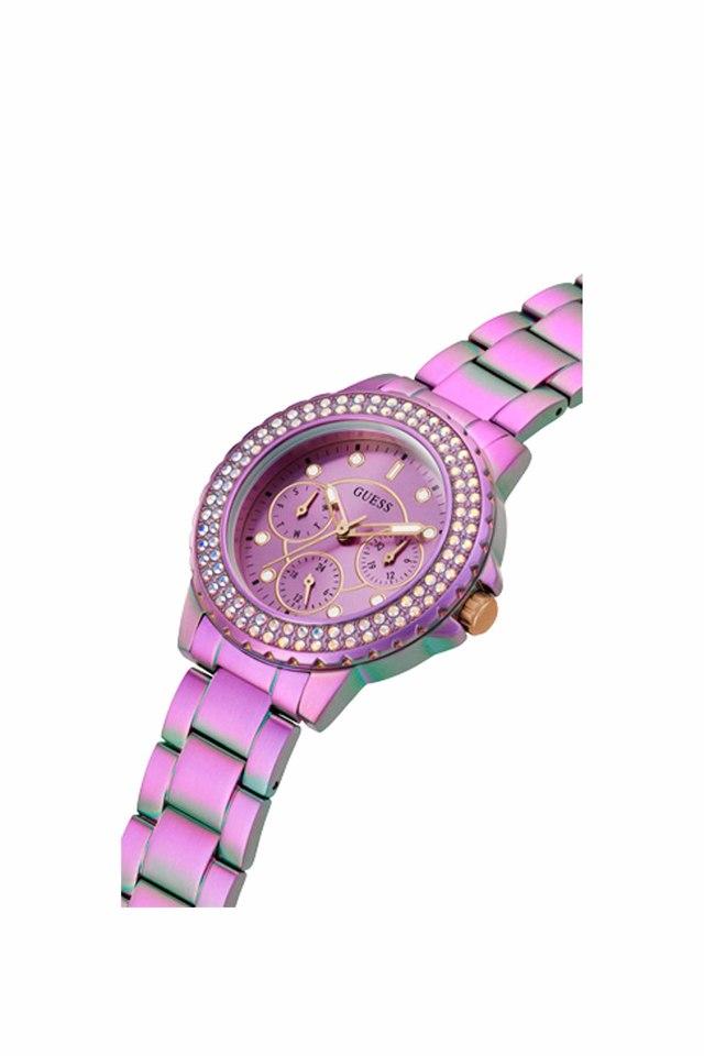Guess Crown Jewel Purple Dial Women 36mm