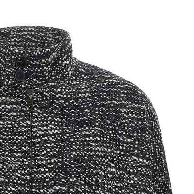Darkpark Lee Bouclé Wool Bomber Jacket