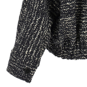 Darkpark Lee Bouclé Wool Bomber Jacket
