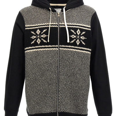 Junya Watanabe Jacquard Insert Hoodie