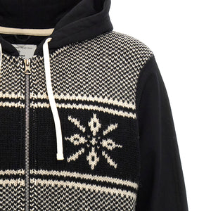 Junya Watanabe Jacquard Insert Hoodie