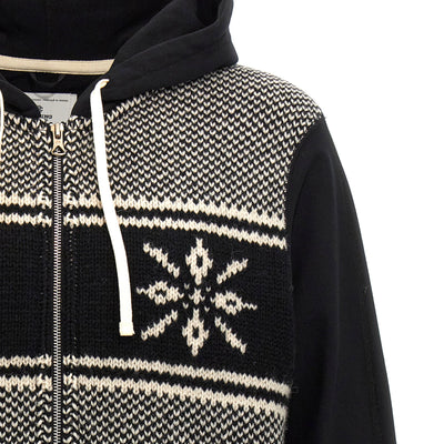 Junya Watanabe Jacquard Insert Hoodie
