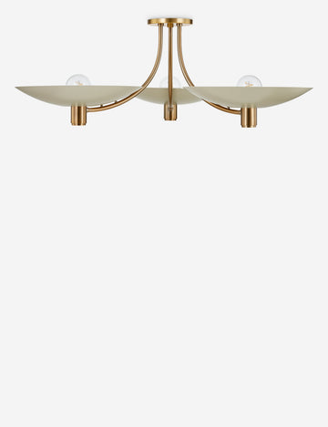 Cream and Brass