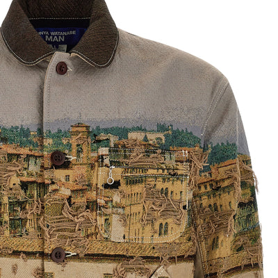 Junya Watanabe Jacquard Square Jacket