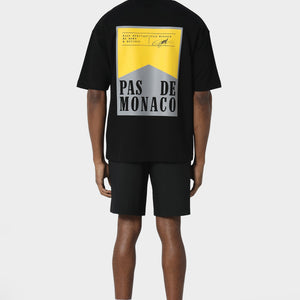 Pas De Monaco Wrapper Black T-Shirt