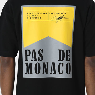 Pas De Monaco Wrapper Black T-Shirt