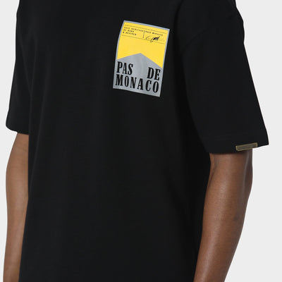Pas De Monaco Wrapper Black T-Shirt