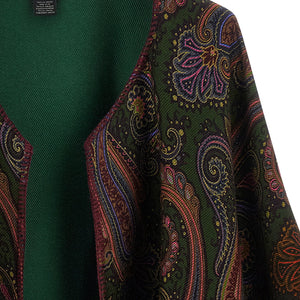 Etro Reversible Paisley Dégradé Cape