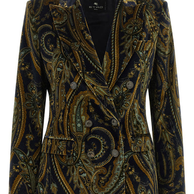 Etro Double-breasted Blazer