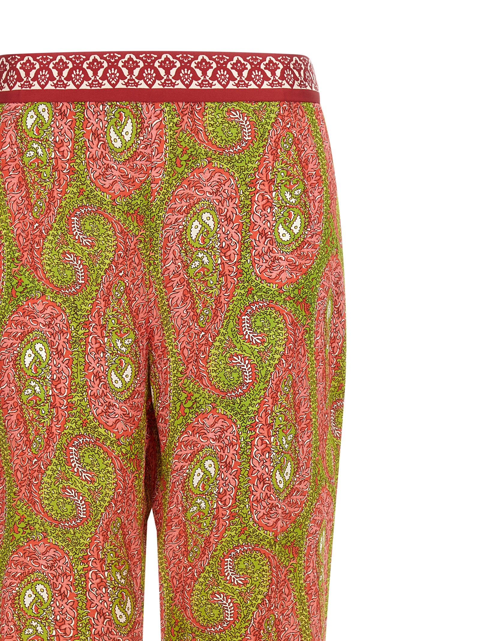 Etro Paisley Foliage Pants