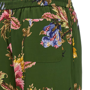 Etro Floral Print Trousers
