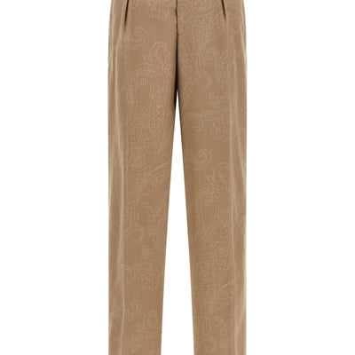 Etro Paisley Jacquard Pants