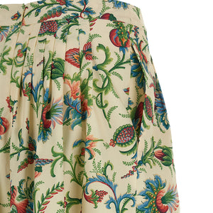 Etro Floral Pattern Skirt