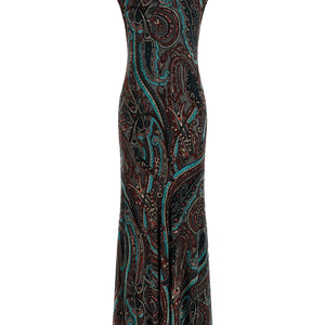 Etro Devoré Velvet Dress