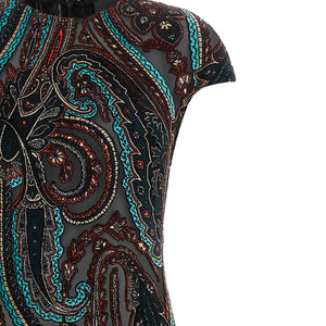 Etro Devoré Velvet Dress