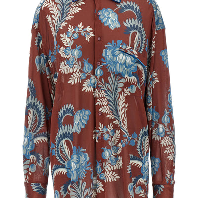 Etro Floral Foliage Shirt