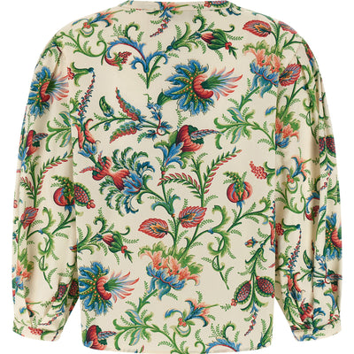Etro Floral Cotton Blouse