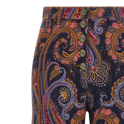 Etro Jeans Paisley