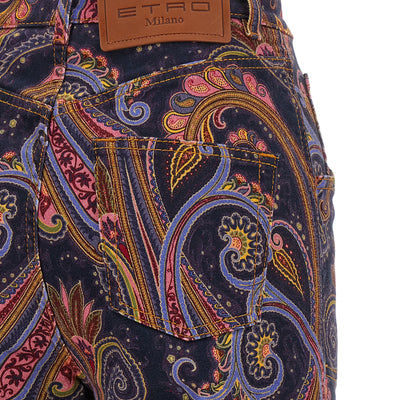Etro Jeans Paisley