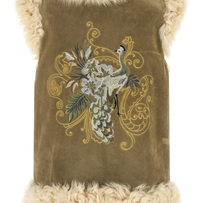Etro Peacock Embroidery Vest