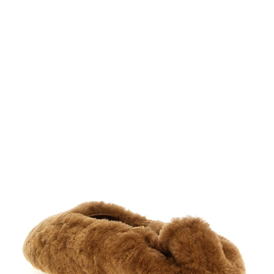Dries Van Noten Fur Ballet Flats