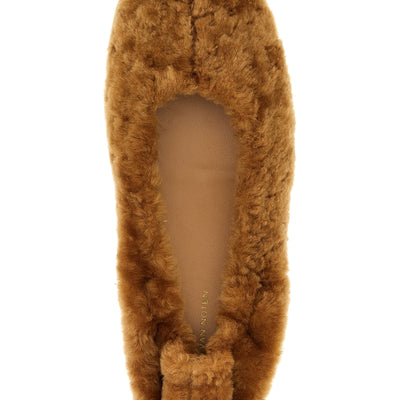 Dries Van Noten Fur Ballet Flats