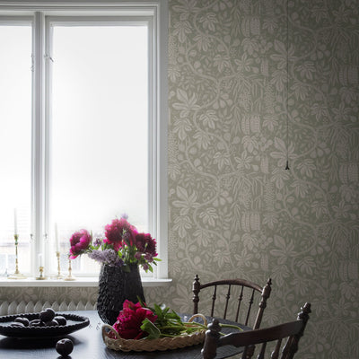 Fig Garden Wallpaper by Scalamandre