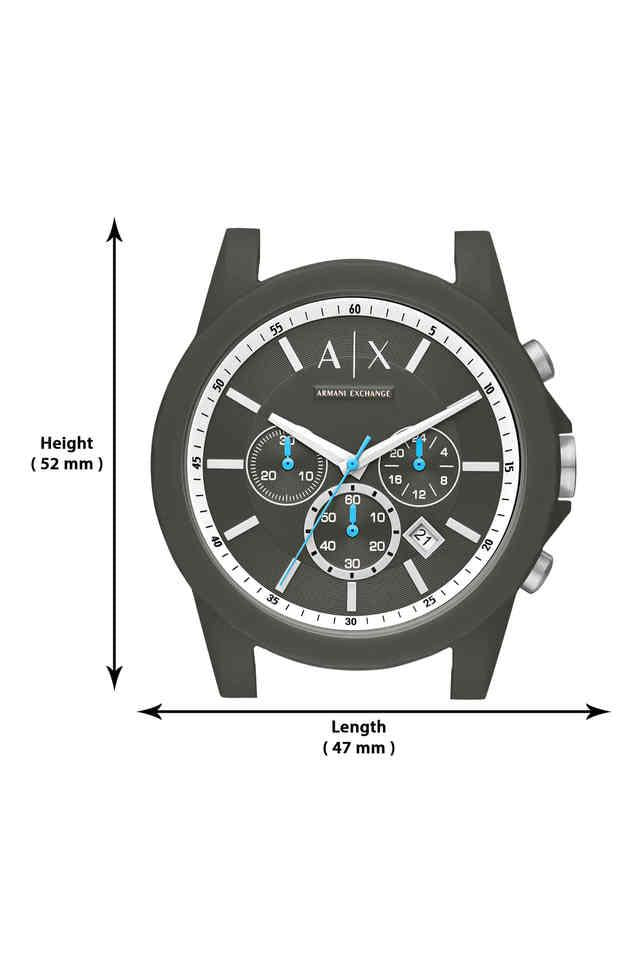 Armani Exchange Outerbanks Green Dial Men 44mm