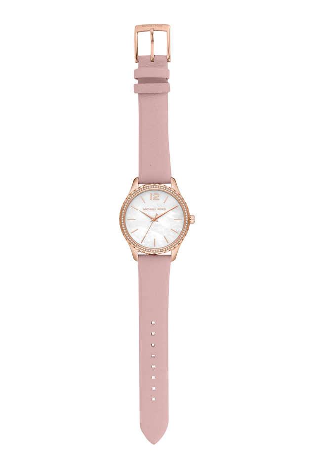 Michael Kors Layton White Mother of Pearl Dial Women 38mm