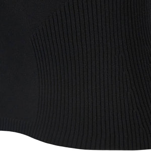 Marine Serre Moon Jewelry Knit Open Neck Top