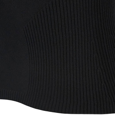 Marine Serre Moon Jewelry Knit Open Neck Top
