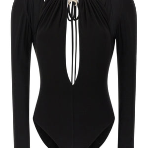 Marine Serre Jewel Pendant Bodysuit