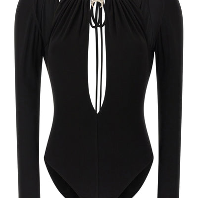 Marine Serre Jewel Pendant Bodysuit