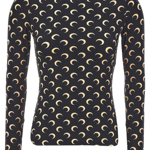 Marine Serre Moon Printed Jersey T-shirt