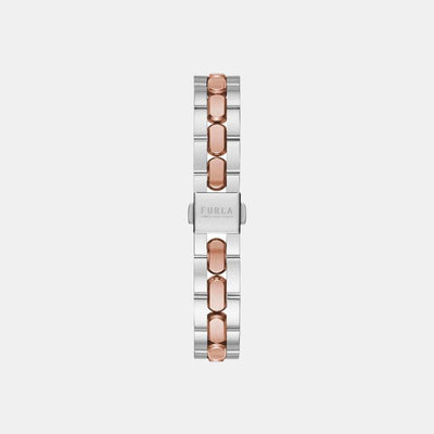 Furla Heritage Women Quartz Silver Dial Analog Stainless Steel Watch WW00002004L5