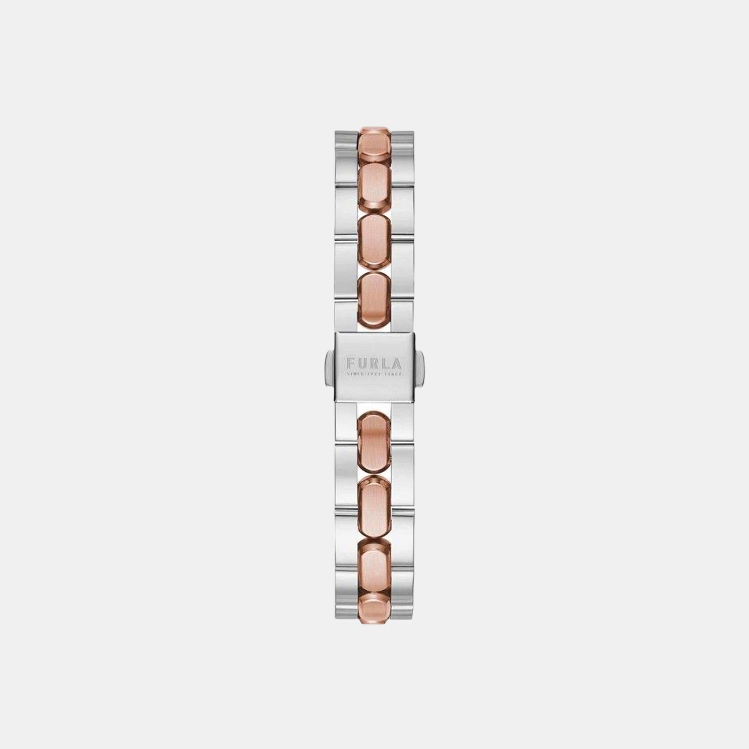 Furla Heritage Women Quartz Silver Dial Analog Stainless Steel Watch WW00002004L5