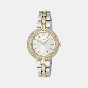 Furla Heritage Women Quartz White Dial Analog Stainless Steel Watch WW00002009L4