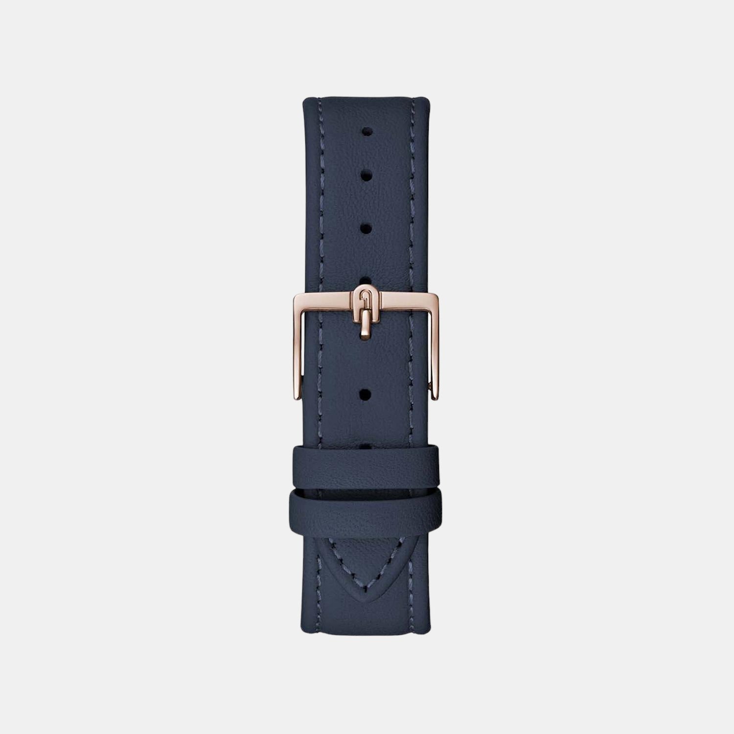 Furla Heritage Women Quartz Blue Dial Analog Leather Watch WW00003004L3