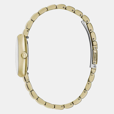 Furla Heritage Women Quartz Gold Dial Analog Stainless Steel Watch WW00005009L2