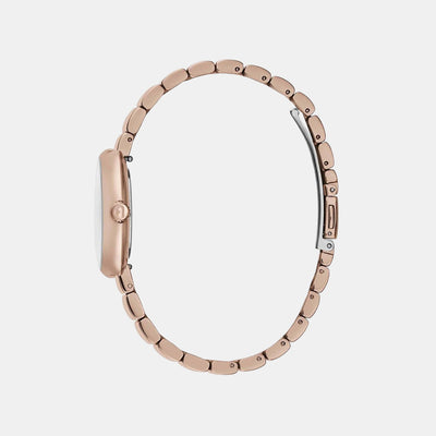 Furla Heritage Women Quartz Rose Gold Dial Analog Stainless Steel Watch WW00005010L3