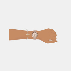 Furla Heritage Women Quartz Rose Gold Dial Analog Stainless Steel Watch WW00005010L3